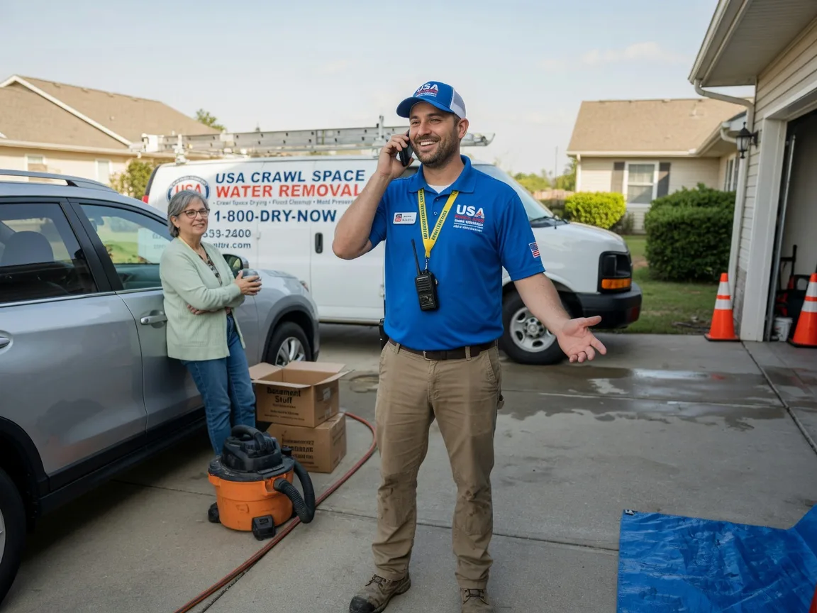 Crawl Space Water Removal Tibbie, AL FAQs